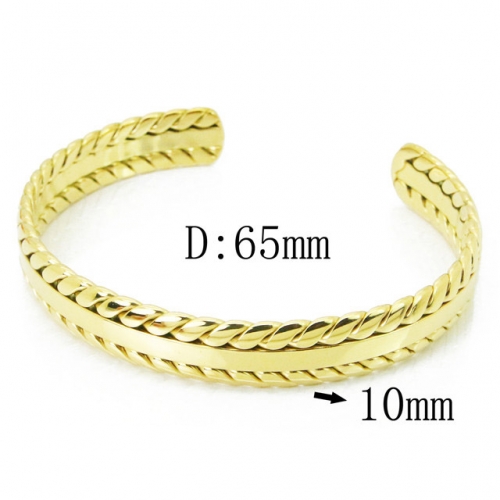 BC Wholesale Stainless Steel Jewelry Bangles NO.#BC32B0218HKR
