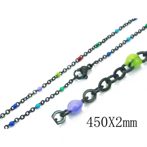 Wholesale Stainless Steel 316L Chains Necklace NO.#BC70N0537KL