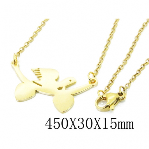 BC Wholesale Stainless Steel 316L Fashion Jewelry Necklace NO.#BC92N0309NE