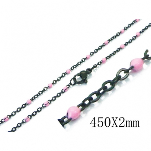 Wholesale Stainless Steel 316L Chains Necklace NO.#BC70N0534KX