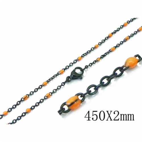 Wholesale Stainless Steel 316L Chains Necklace NO.#BC70N0527KW