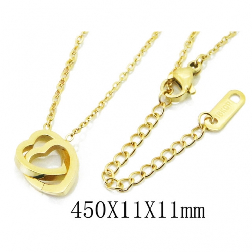 BC Wholesale Stainless Steel 316L Fashion Jewelry Necklace NO.#BC09N1057ML