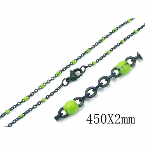 Wholesale Stainless Steel 316L Chains Necklace NO.#BC70N0529KS