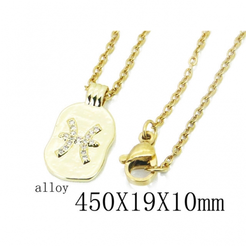 Wholesale Fashion Copper Alloy Jewelry Necklace NO.#BC35N0572PG
