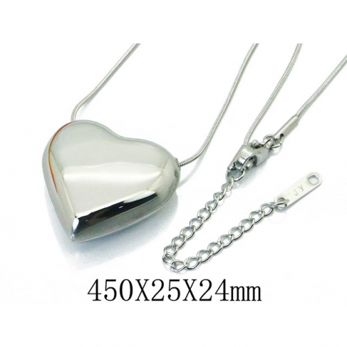BC Wholesale Stainless Steel 316L Fashion Jewelry Necklace NO.#BC09N1028PL