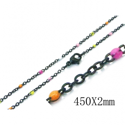 Wholesale Stainless Steel 316L Chains Necklace NO.#BC70N0536KL