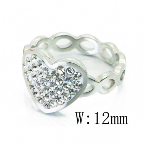 BC Jewelry Wholesale Stainless Steel 316L Lover Rings NO.#BCBC19R0749PQ