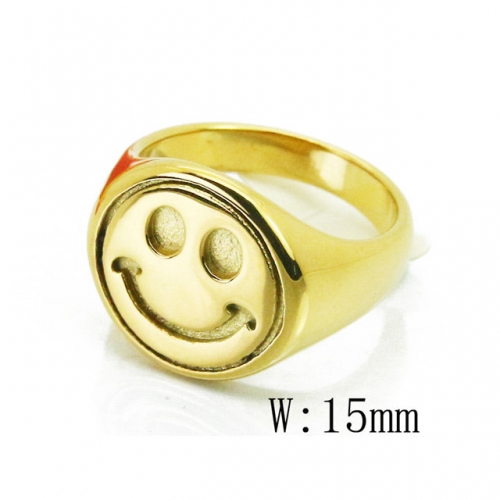 BC Jewelry Wholesale Stainless Steel 316L Fashion Rings NO.#BC15R1483HHS
