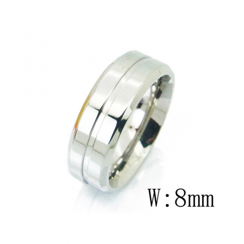 BC Jewelry Wholesale Stainless Steel 316L Classic Simple Rings NO.#BC23R0099IL