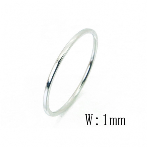 BC Jewelry Wholesale Stainless Steel 316L Classic Simple Rings NO.#BC15R1491HJ