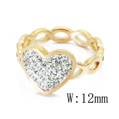 BC Jewelry Wholesale Stainless Steel 316L Lover Rings NO.#BCBC19R0751HAA