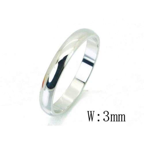BC Jewelry Wholesale Stainless Steel 316L Classic Simple Rings NO.#BC15R1487HO