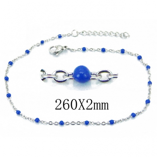 BC Wholesale Stainless Steel 316L Fashion Anklets NO.#BC70B0629IT