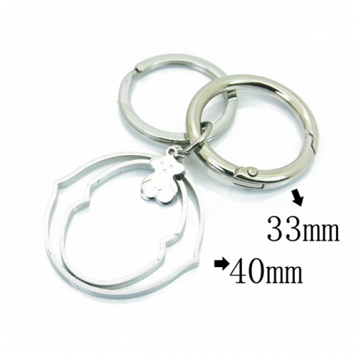 BC Wholesale Stainless Steel 316L Keychain NO.#BC90A0111HLQ