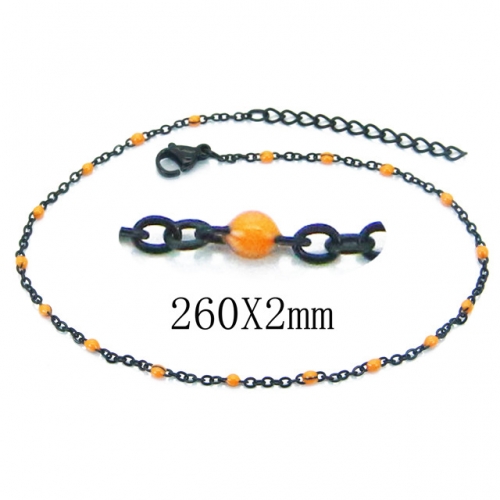 BC Wholesale Stainless Steel 316L Fashion Anklets NO.#BC70B0618ILW