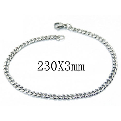 BC Wholesale Jewelry Stainless Steel 316L Bracelets NO.#BC40B1100INC