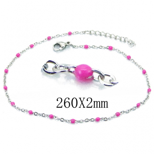 BC Wholesale Stainless Steel 316L Fashion Anklets NO.#BC70B0631IW