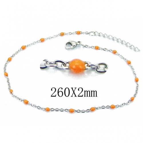 BC Wholesale Stainless Steel 316L Fashion Anklets NO.#BC70B0633ID