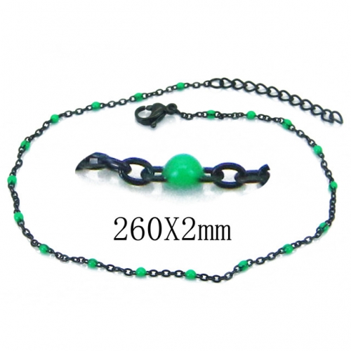 BC Wholesale Stainless Steel 316L Fashion Anklets NO.#BC70B0627ILU