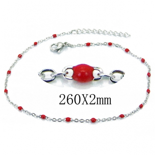 BC Wholesale Stainless Steel 316L Fashion Anklets NO.#BC70B0630IE
