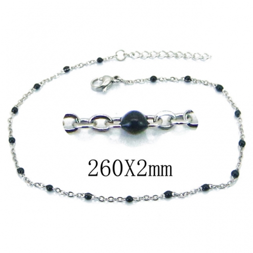 BC Wholesale Stainless Steel 316L Fashion Anklets NO.#BC70B0639IX