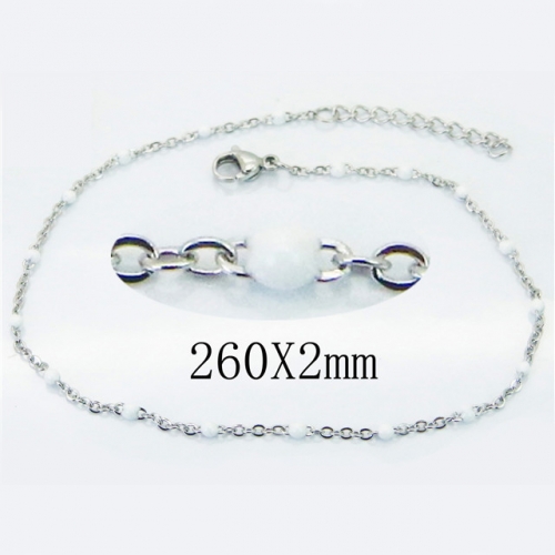 BC Wholesale Stainless Steel 316L Fashion Anklets NO.#BC70B0634IF