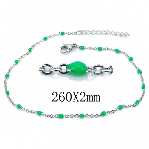 BC Wholesale Stainless Steel 316L Fashion Anklets NO.#BC70B0637IB