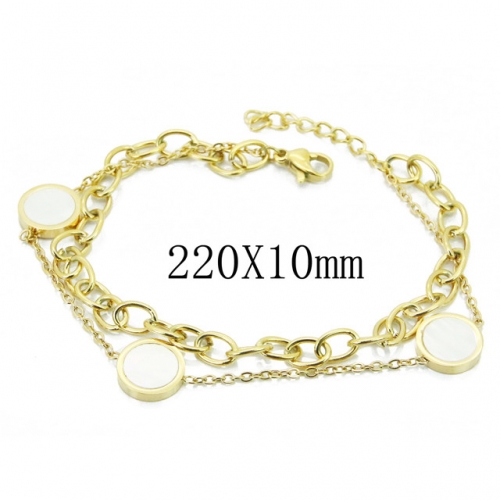BC Jewelry Wholesale Stainless Steel 316L Bracelets NO.#BC25B0213HLL