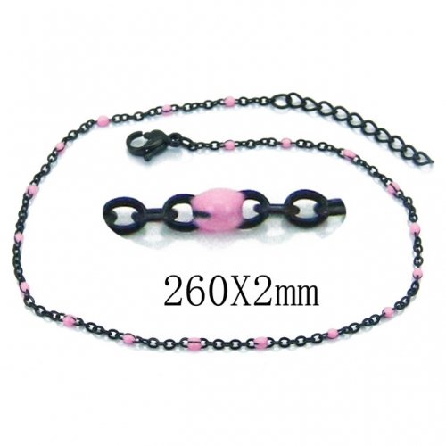 BC Wholesale Stainless Steel 316L Fashion Anklets NO.#BC70B0620ILS
