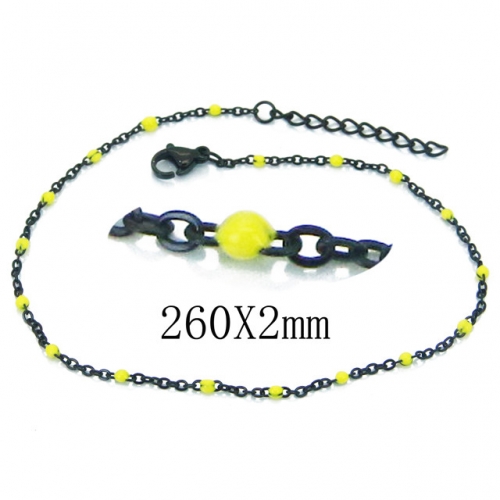 BC Wholesale Stainless Steel 316L Fashion Anklets NO.#BC70B0617ILQ