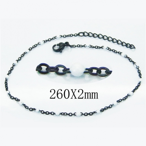 BC Wholesale Stainless Steel 316L Fashion Anklets NO.#BC70B0621ILD