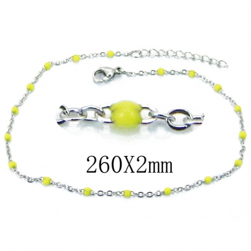 BC Wholesale Stainless Steel 316L Fashion Anklets NO.#BC70B0638IC
