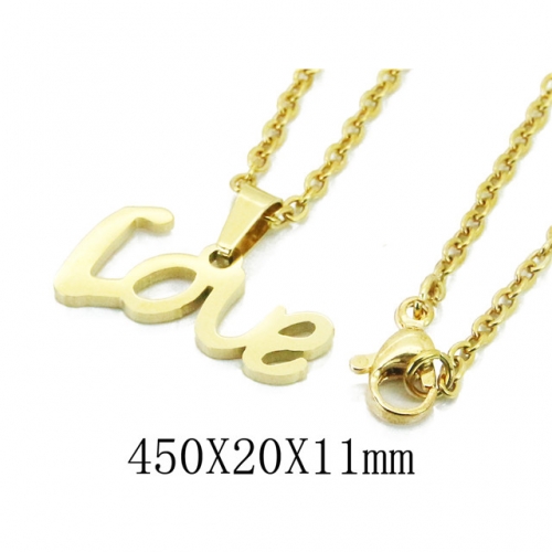 BC Wholesale Stainless Steel 316L Jewelry Necklace NO.#BC61N1005JLW