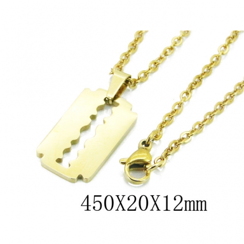 BC Wholesale Stainless Steel 316L Jewelry Necklace NO.#BC61N1006JLU