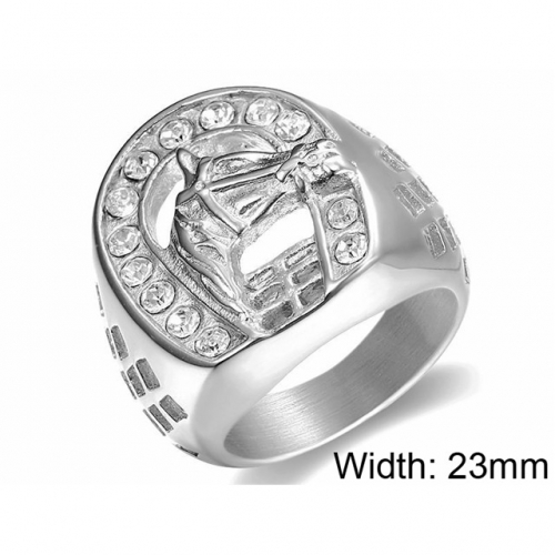 BC Jewelry Wholesale Stainless Steel 316L Hot Sales Rings NO.#SJ40R049