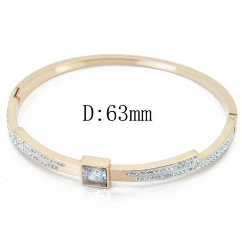 BC Wholesale 316L Stainless Steel Jewelry Bangle NO.#BC09B1125HMA