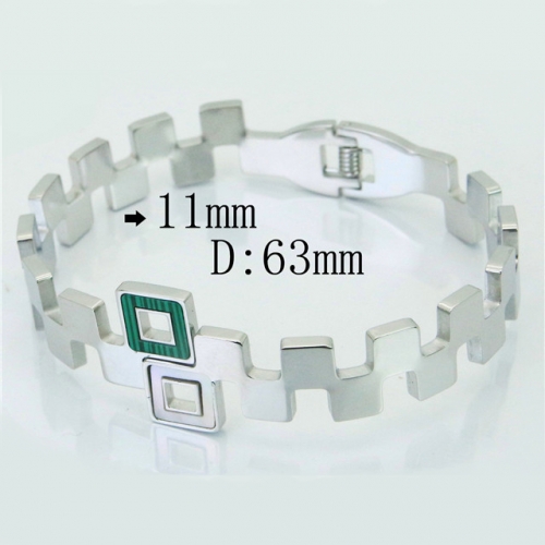 BC Wholesale 316L Stainless Steel Jewelry Bangle NO.#BC09B1075HJE