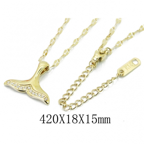 BC Wholesale Stainless Steel 316L Jewelry Necklace NO.#BC47N0013OL