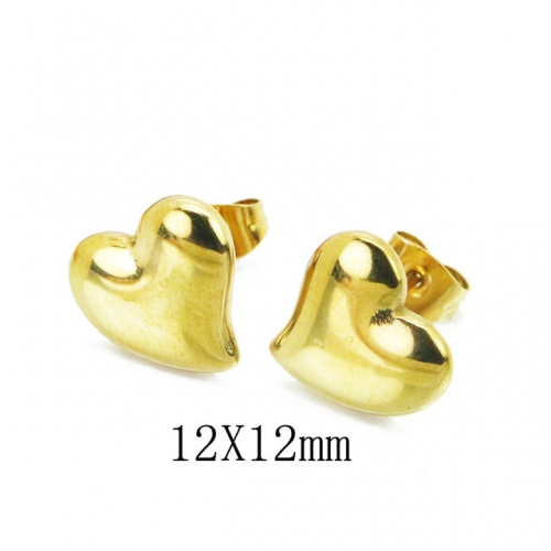 BC Jewelry Wholesale Stainless Steel 316L Earrings NO.#BC67E0380JL