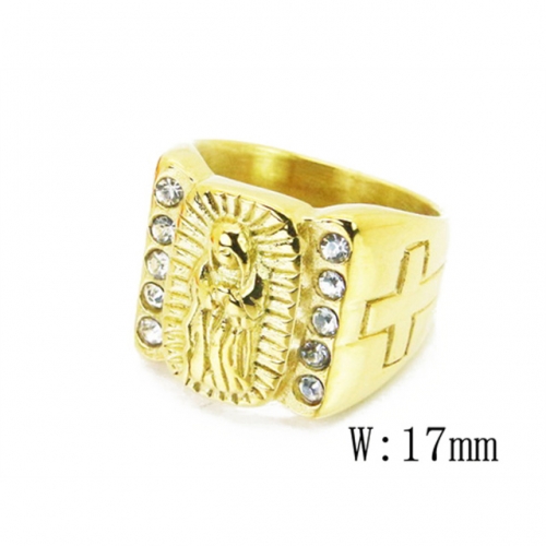 BC Wholesale Stainless Steel 316L Jewelry Rings NO.#BC15R1555HIE