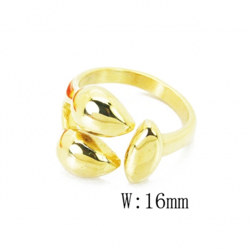 BC Wholesale Stainless Steel 316L Jewelry Rings NO.#BC15R1557HHS