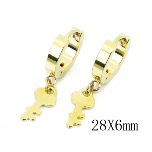 BC Jewelry Wholesale Stainless Steel 316L Earrings NO.#BC67E0368JC