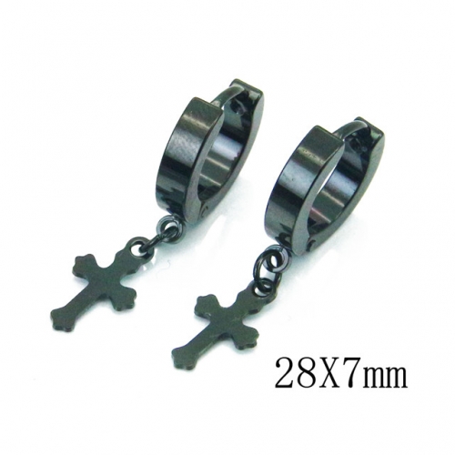 BC Jewelry Wholesale Stainless Steel 316L Earrings NO.#BC67E0369JX