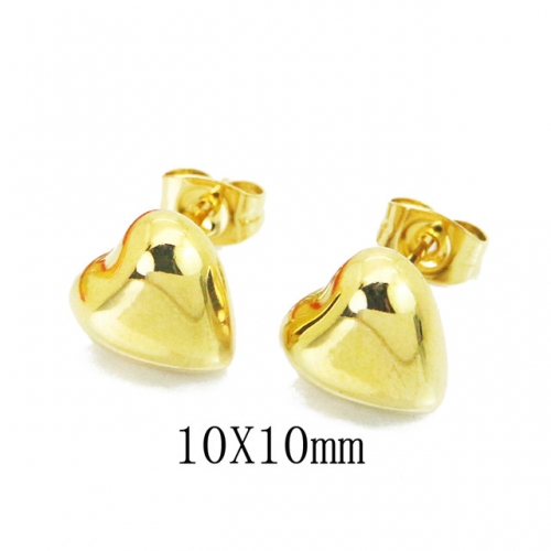 BC Jewelry Wholesale Stainless Steel 316L Earrings NO.#BC67E0381JL