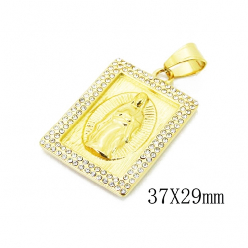 BC Jewelry Wholesale Stainless Steel 316L Pendant NO.BC15P0372HMB