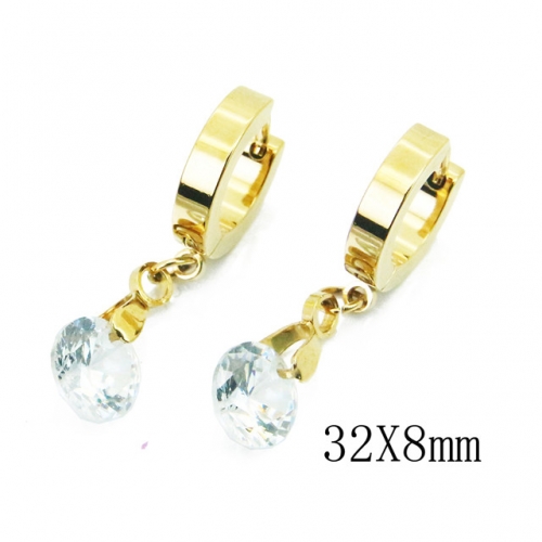 BC Jewelry Wholesale Stainless Steel 316L Earrings NO.#BC67E0370JQ