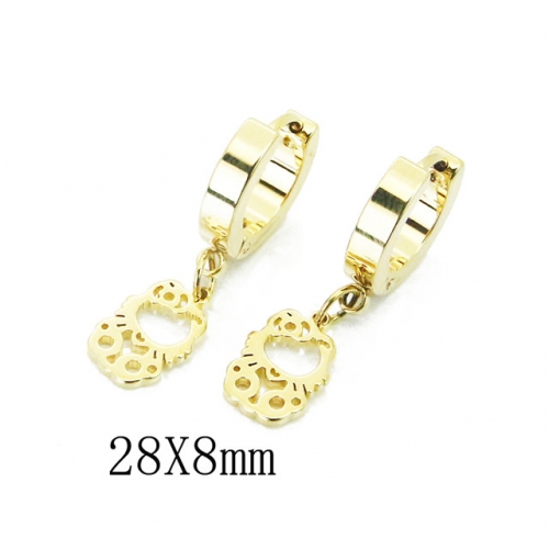 BC Jewelry Wholesale Stainless Steel 316L Earrings NO.#BC67E0352JA
