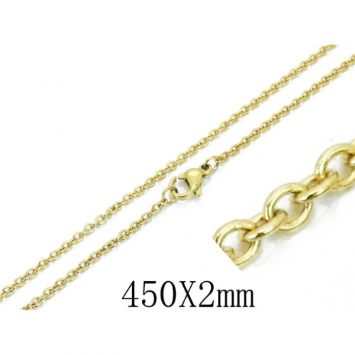 Wholesale Stainless Steel 316L Chains Necklace NO.#BC70N0539HI