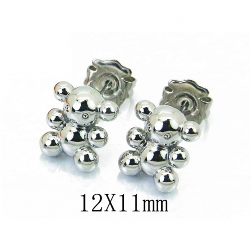 BC Jewelry Wholesale Stainless Steel 316L Earrings NO.#BC90E0302HKX