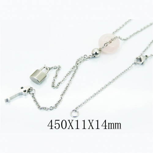 BC Wholesale Stainless Steel 316L Jewelry Necklace NO.#BC92N0328PV